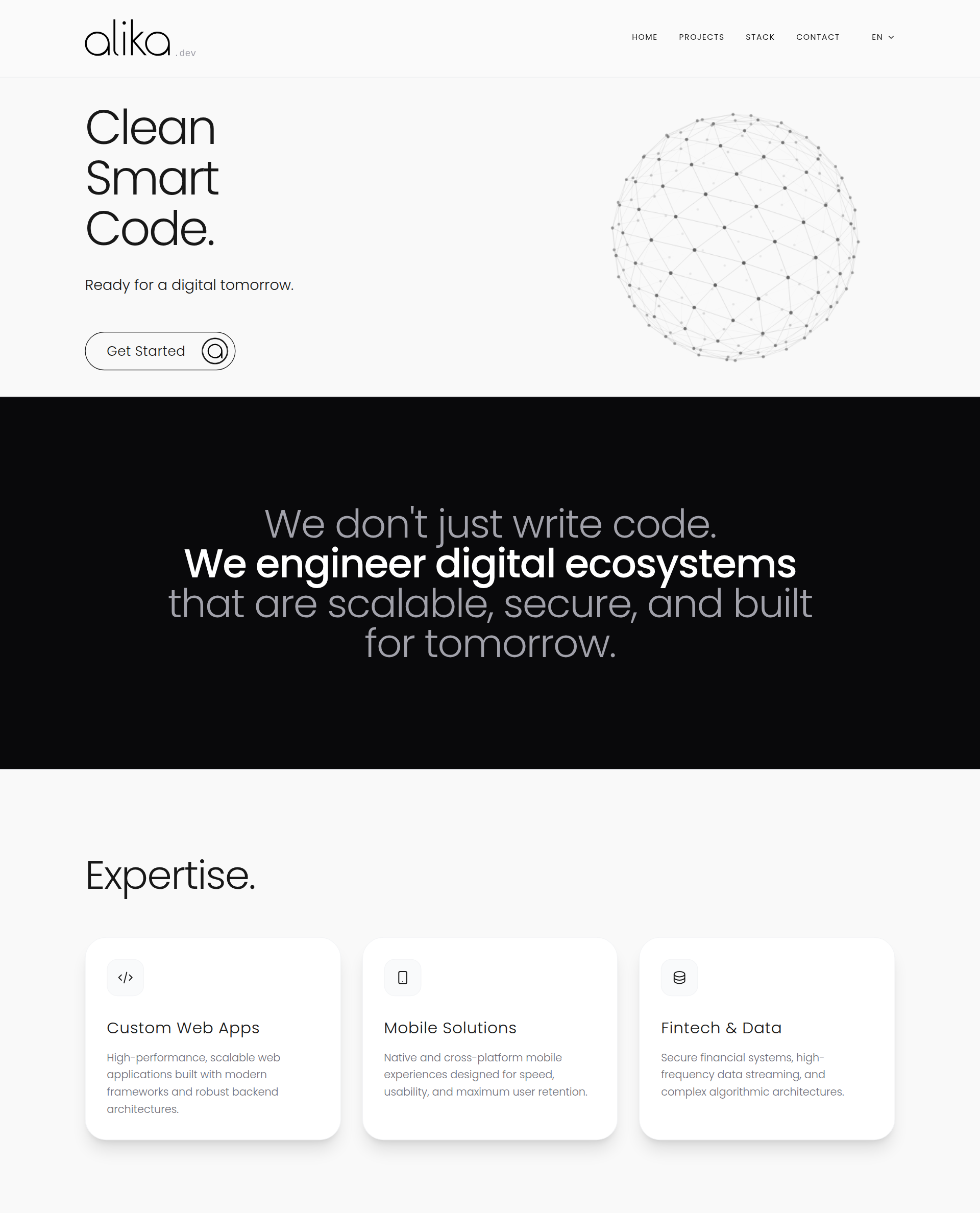 Alika Developer Portfolio