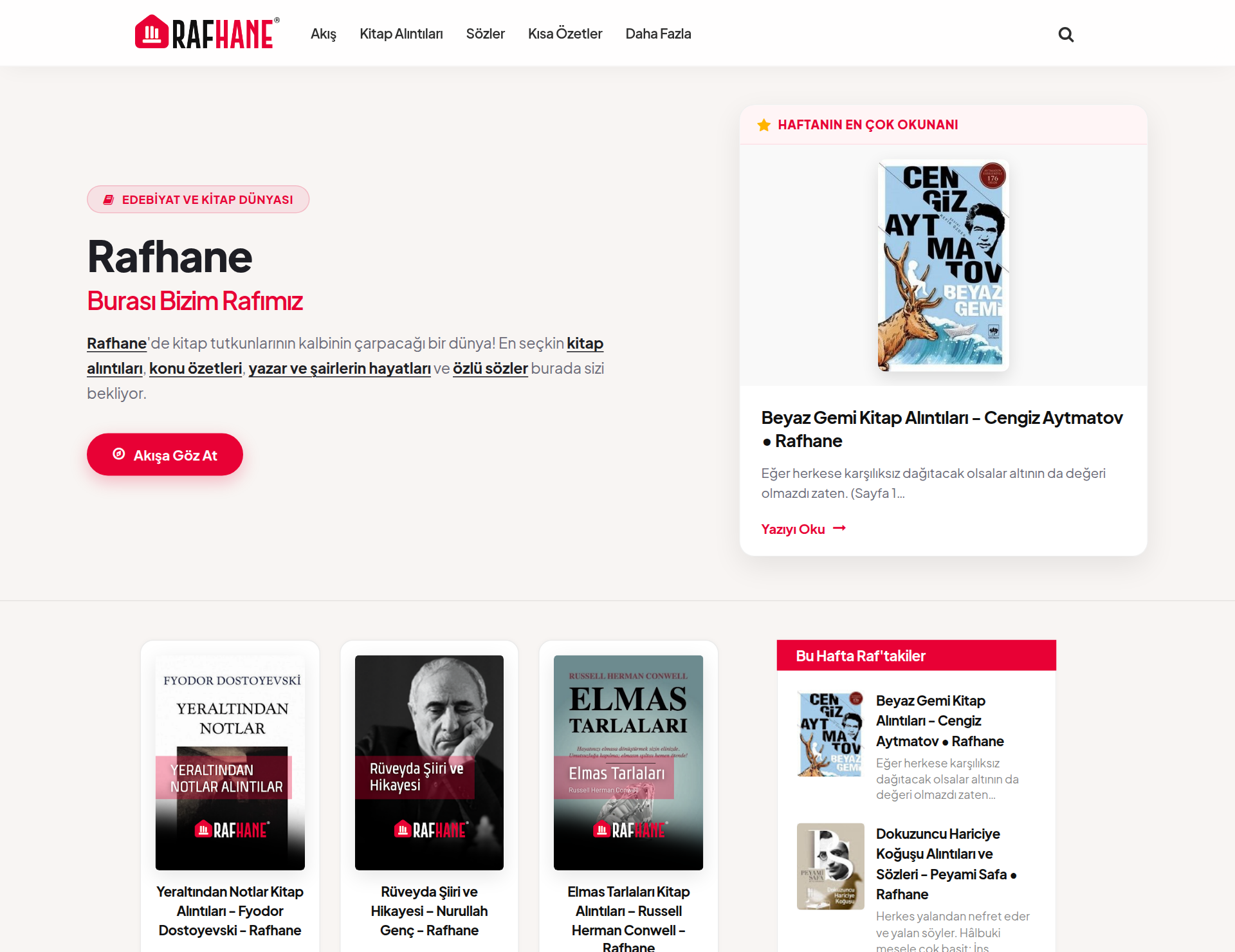 Rafhane Blog Sitesi